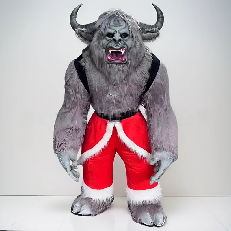 Minotaur inflatable mascot costume